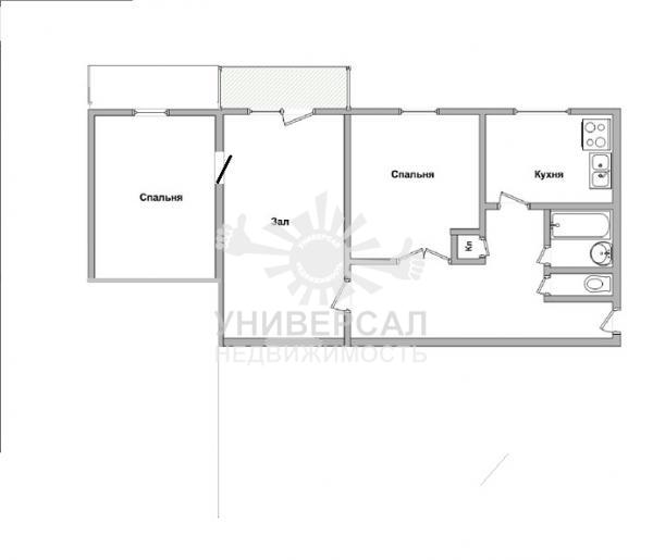 Продается квартира, 3-к, 3/9 эт., 3 150 000 руб., Вятская, Чкаловский, Ростов-на-Дону / квартиры-ростова.ру
