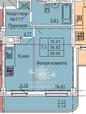 Продаю квартиру в новостройке, 1-к, 4/18 эт., 1 785 000 руб., Штахановского, Чкаловский, Ростов-на-Дону / квартиры-ростова.ру