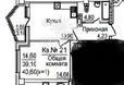 Продам однокомнатную квартиру в новостройке, 3/22 эт., 2 112 000 руб., Пацаева, СЖМ, Ростов-на-Дону / квартиры-ростова.ру
